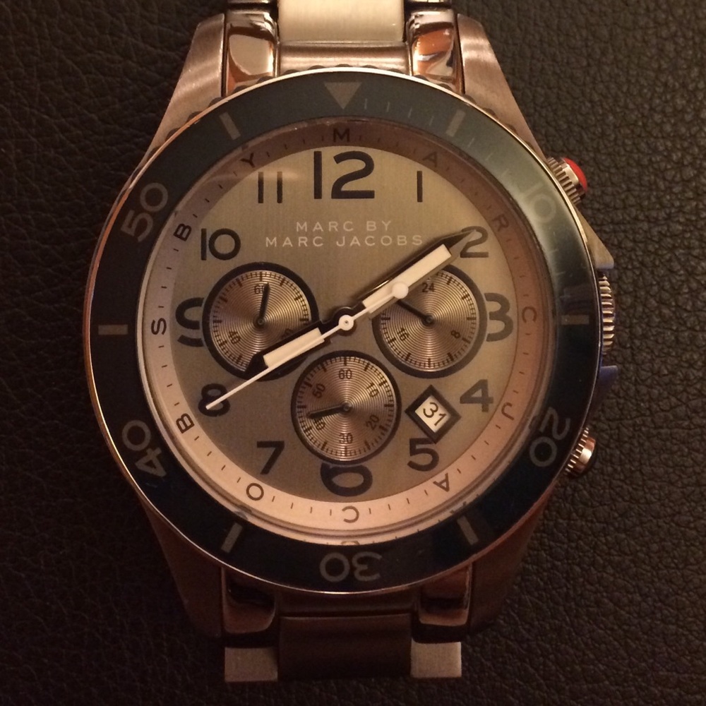 Marc Jacobs Gunmetal Smoke Stainless MBM5028